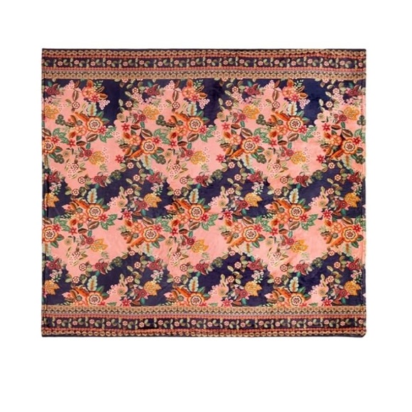 Free People x Johnny Was Laurel Canyon Cozy Blanket One Size NWT - Picture 1 of 13
